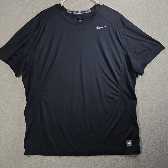 Nike Pro Combat Shirt 2XL Fitted Drifit - Picture 1 of 12